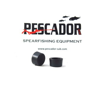 PESCADOR SUB Rolhas 26/ 28 MM Borracha PARA TUBO DE AlUMINIO