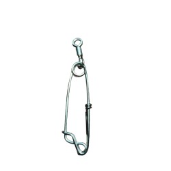 PESCADOR  SUB CARABINER STAINLESS STEEL Ø2X100MM