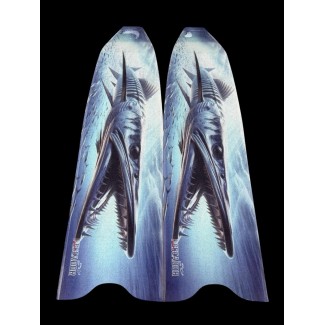 PESCADOR SUB CARBON BLADES 3 D  BARRACUDA  PAIR