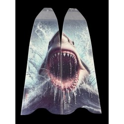 PESCADOR SUB CARBON FIN  3 D  SHARK 1 PAIO