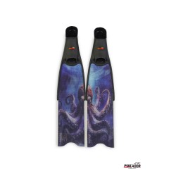 PESCADOR SUB CARBON FINS 3D  OCTOPUS PAIR