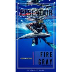 PESCADOR SUB FATO FIRE GRAY  3mm Yamamoto